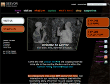 Tablet Screenshot of geevor.com